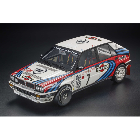 BBR 1/18 Lancia Delta 16v Auriol - Rallye Monte-Carlo 1990 - Rare Collection